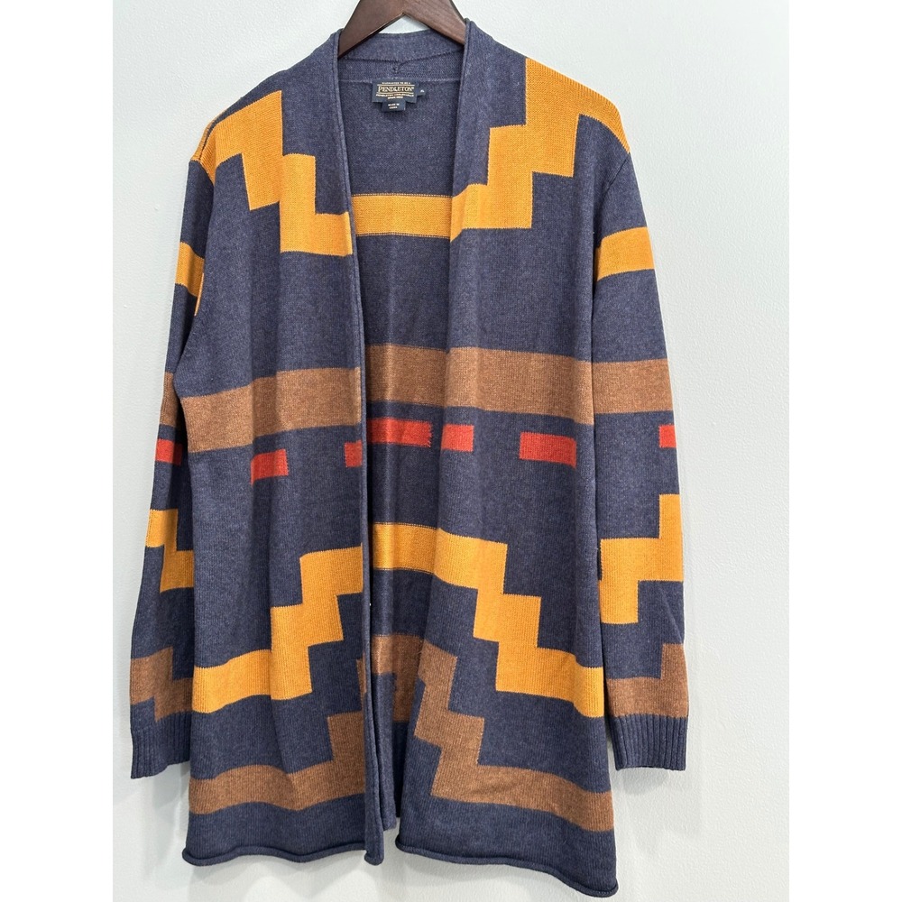 Pendleton Imnaha Open Front Aztec Primitive Boho … - image 1